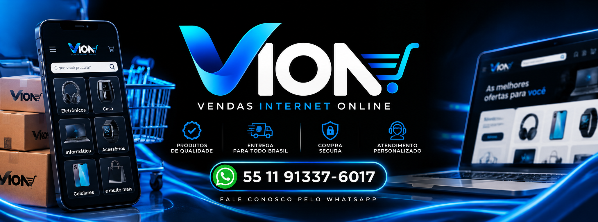 Banner Oficial VION Vendas Internet Online